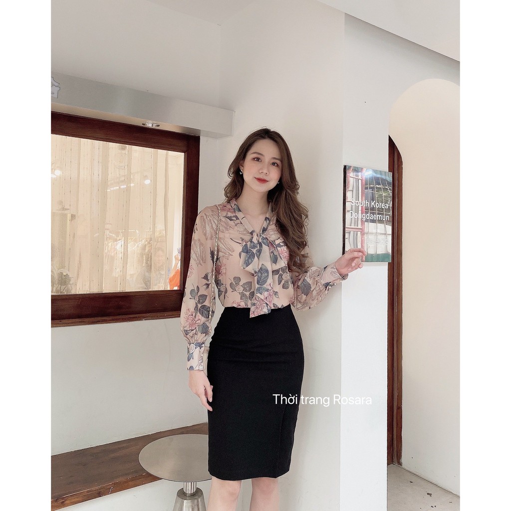 [Mã WASKT304 giảm 15% tối đa 30K đơn 99K] Chân váy bút chì xẻ công sở nữ đẹp Rosara SP95 | BigBuy360 - bigbuy360.vn