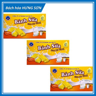 Combo 3 Hộp Bánh Sữa Con Bò Vàng Ba Vì 170g