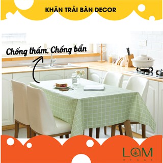 Khăn trải bàn caro, nhựa PVC không thấm nước, khăn làm phông nền chụp ảnh, làm thủ công