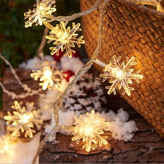 Đèn led trang trí hình bông tuyết