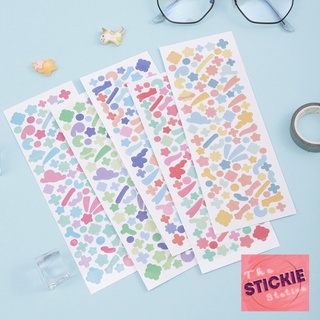 [XẢ KHO CỰC RẺ] Sticker Hoạ Tiết Sao Vụn - Trang Trí Toploader