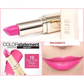 Son Môi Milani COLOR STATEMENT#15 hot pink rage (giá lì xì)