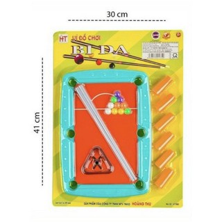 Bộ đồ chơi bàn bida mini 2 cơ 11 bi