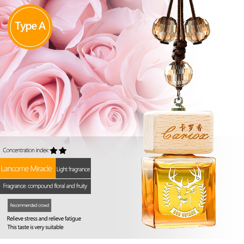Nước hoa lọc không khí xe hơi LYMOYO tự nhiên an toàn 10ml