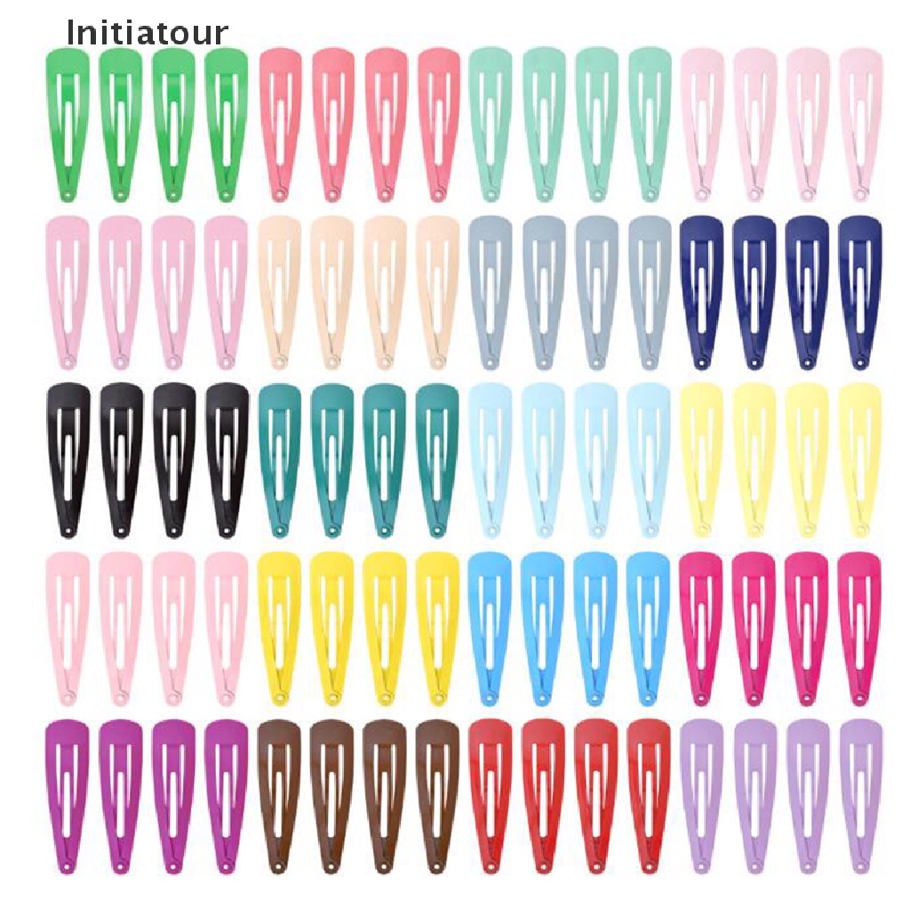 Set 20 Kẹp Tóc Màu Sắc Kẹo Ngọt Xinh Xắn Cho Nữ