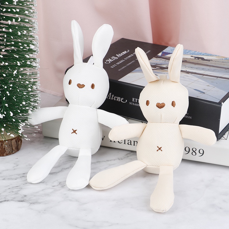 Giày Múa Ba Lê Đế Bằng 20cm Đính Thỏ Hoạt Hình Dễ Thương