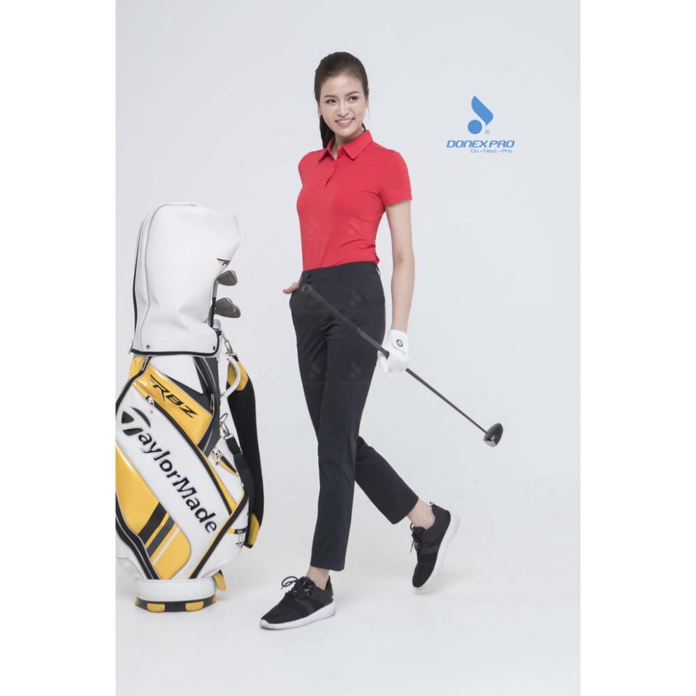 SALE ⭐ 🚀 SALE HOT | Xả Kho | [Chính Hãng] ÁO GOLF Nam Nữ DONEXPRO 9018 - 3618 Màu Đỏ 💝 .. Nhất . 🔥 : ⭐ ✓ new : new ' .