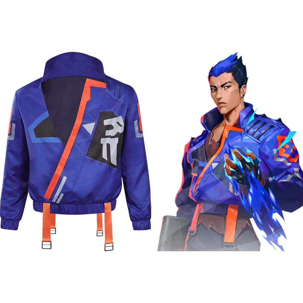 Áo Khoác Hóa Trang Valorant Yoru 3D Cho Lễ Halloween