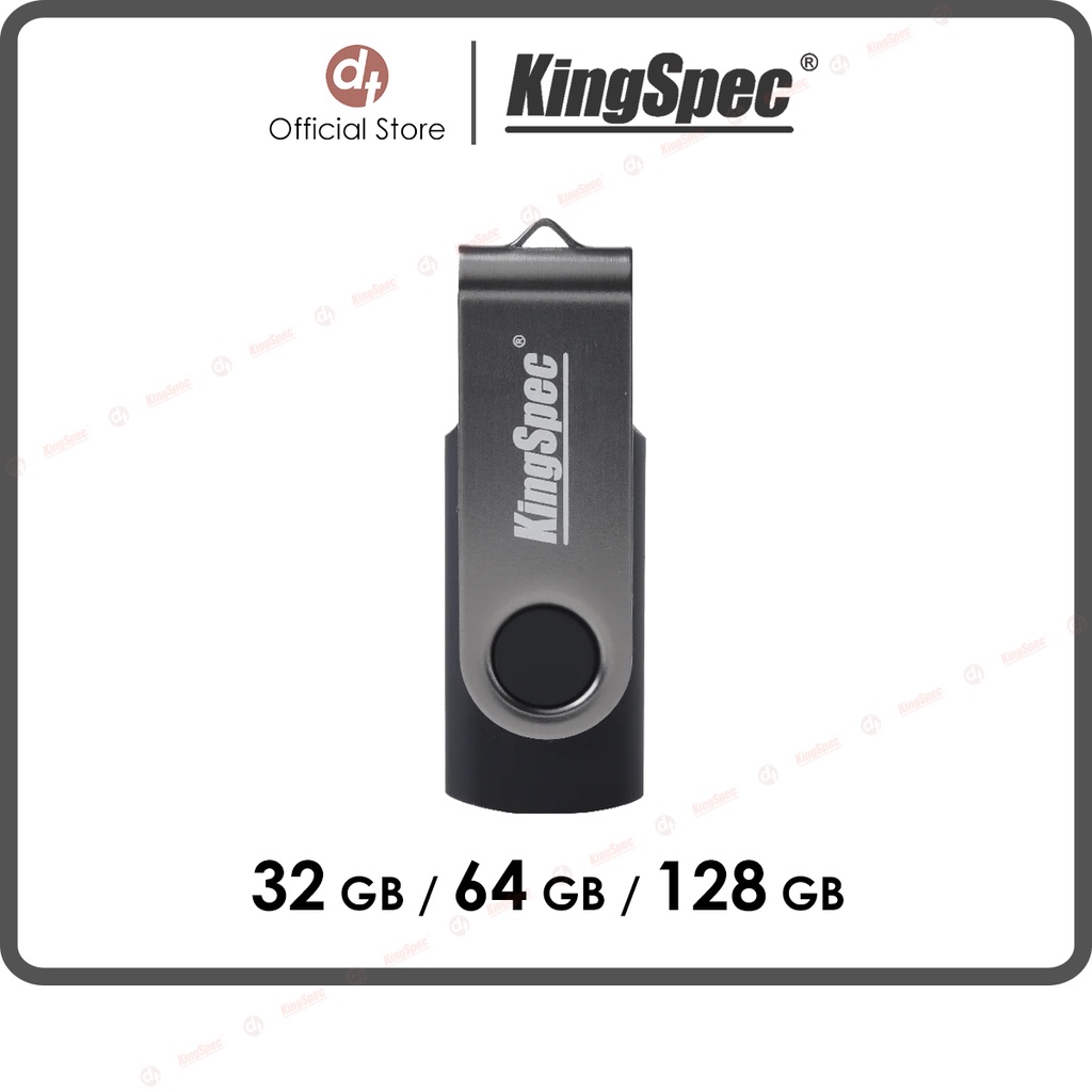 [Mã BMINC50 giảm 10% đơn 99k] USB dữ liệu KingSpec 32GB / 64GB / 128GB , tốc độ 2.0 | USB-KS Series - Hàng Chính Hãng