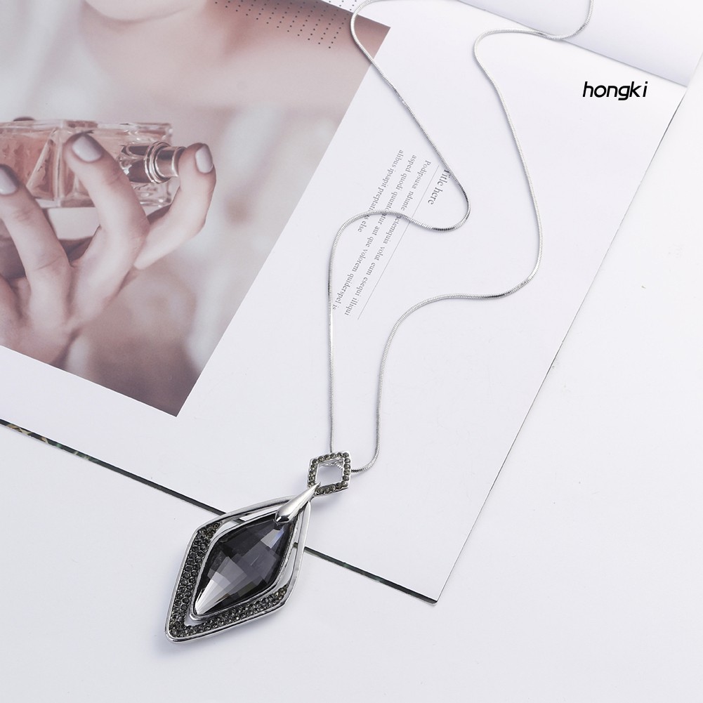 vòng cổ Hợp Kim Đính Đá Nhân Tạo Thời Trang Cho Nữ