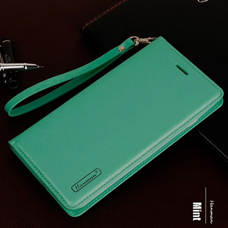 Bao da iPhone 11/ 11 Pro/ 11 Pro Max hiệu Hanman (Có kèm dây đeo) | BigBuy360 - bigbuy360.vn