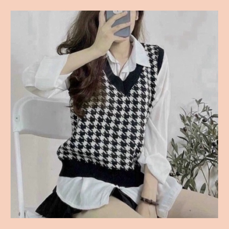 Áo Len Gile UNDERCOOL Hoạ Tiết Zigzac Trẻ Trung