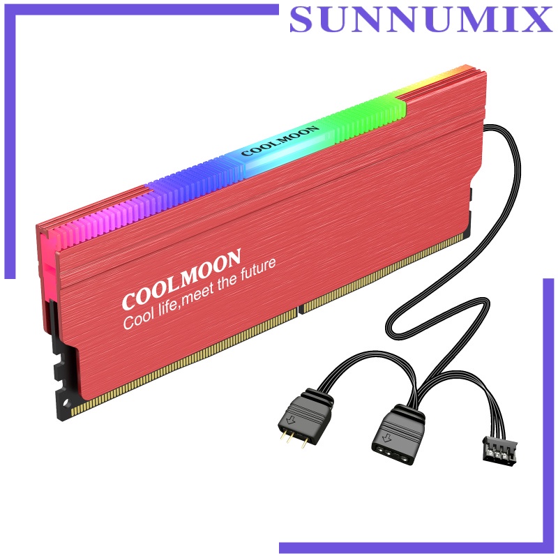 Bộ Tản Nhiệt Ram Ddr2 Ddr3 Ddr4Diy Bằng Hợp Kim Nhôm Cho Máy Tính