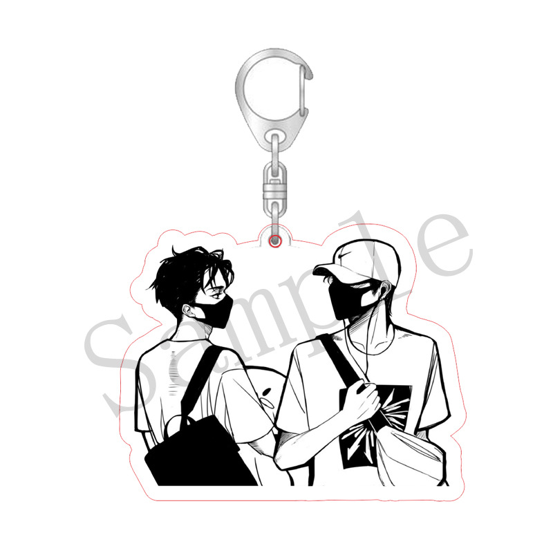 Móc khóa in hình nhân vật trong Bo Jun Yi Xiao