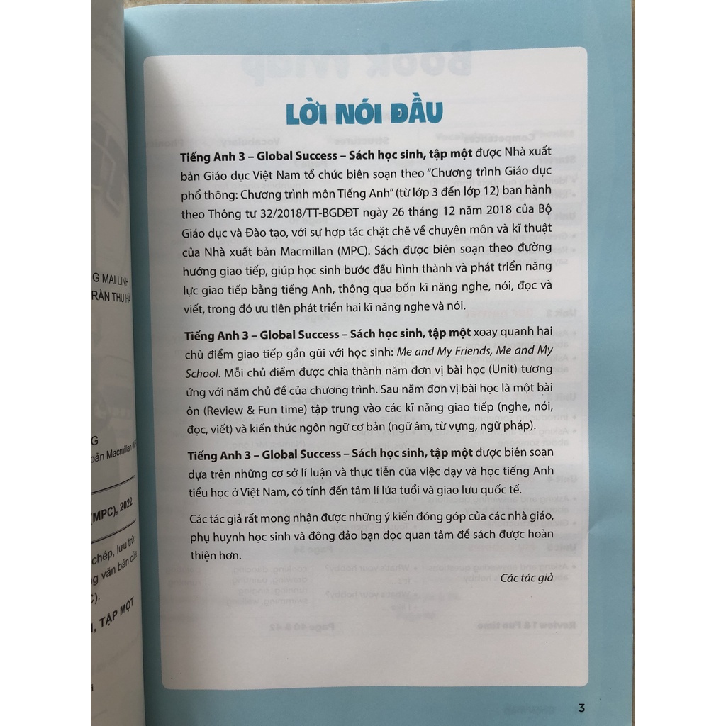 Sách Tiếng Anh 3 có mã thẻ học + Bài tập Tiếng Anh 3 Global Success  - bán kèm 1 gọt chì