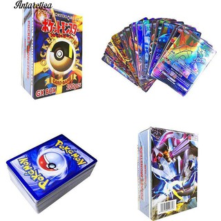 Set 100 thẻ bài sưu tầm hình Pokemon