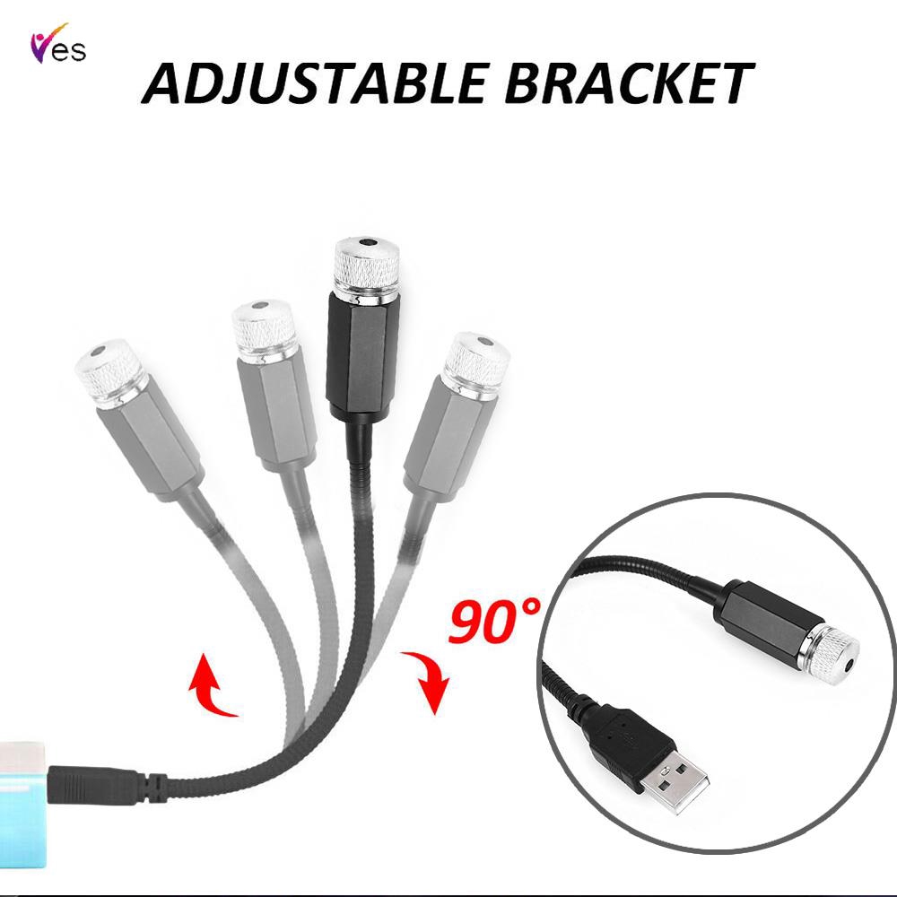 Đèn LED USB trang trí nội thất xe hơi