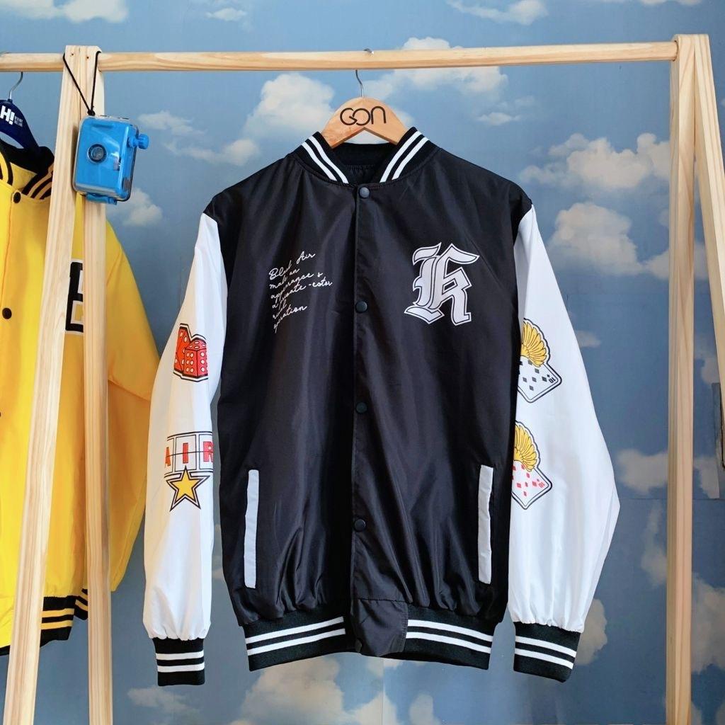 Áo khoác dù unisex form rộng AKD35 BLACKA LECHAU bomber jacket 2 lớp nam nữ ulzzang streetstyle hottrend rẻ đẹp