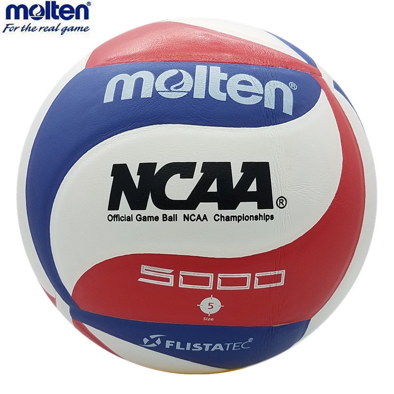 Quả Bóng Chuyền Chất Liệu Da PU Thật Size 5 FIVB NCAA V5M5000