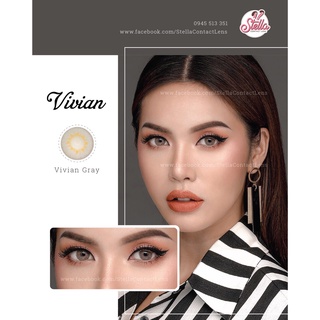 Kính áp tròng - Vivian Brown - Gray