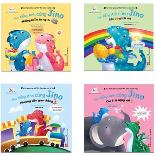 Bộ sách học tiếng anh cùng jino