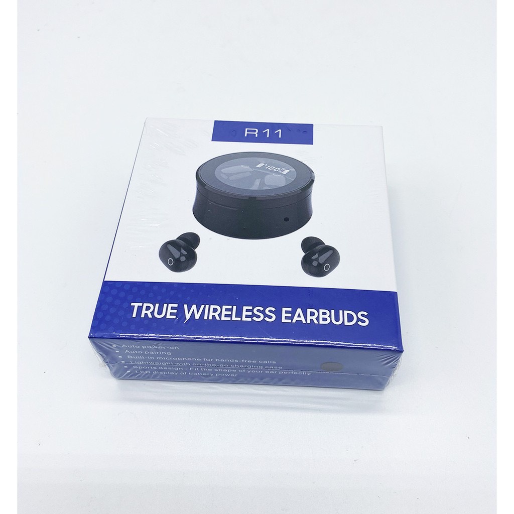 Tai nghe bluetooth TWS Magicsee R11, bass to, pin trâu, sạc type-C