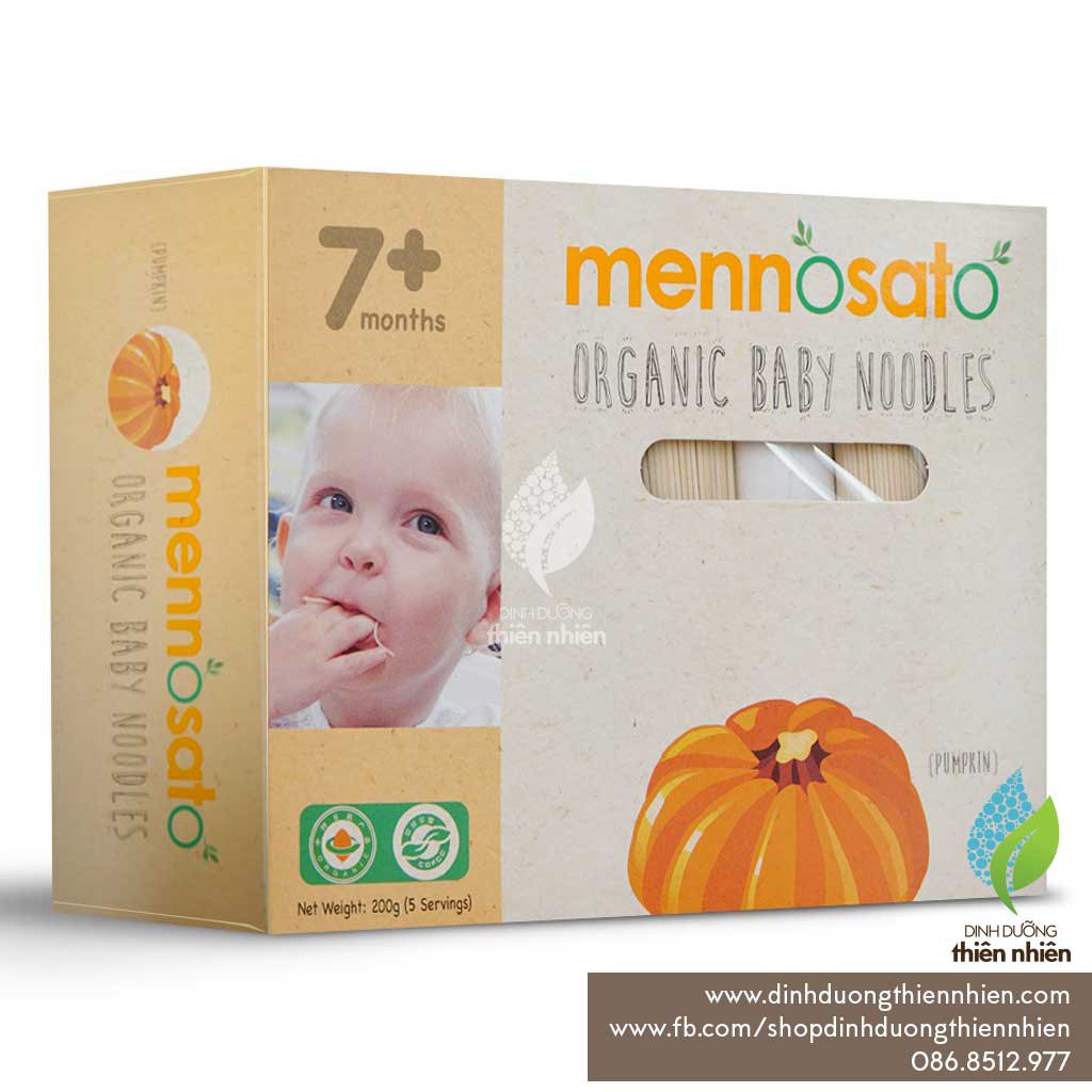 Mì Hữu Cơ Cho Bé MenNoSato Organic Baby Noodles