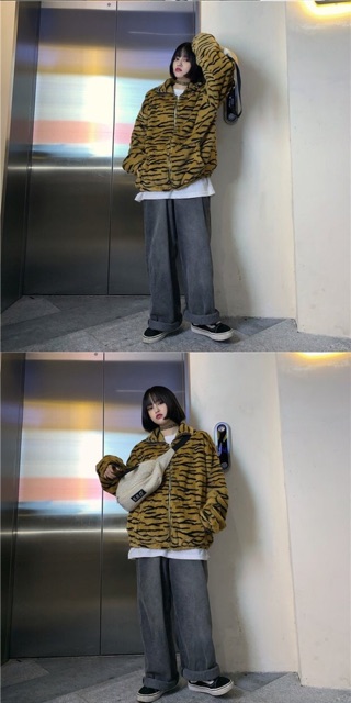 (SẴN) Áo lông vằn hổ ulzzang 2020 hot trend KÈM 2 ẢNH THẬT FEEDBACK CUỐI | BigBuy360 - bigbuy360.vn