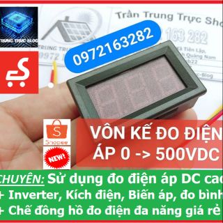 Vôn kế đo điện áp cao - Chế đồng hồ đa năng