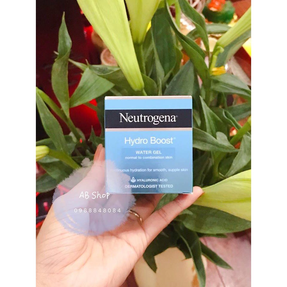 Neutrogena Hydro Boost Water Gel – Kem dưỡng ẩm cho da dầu, hỗn hợp thiên dầu (kèm bill)