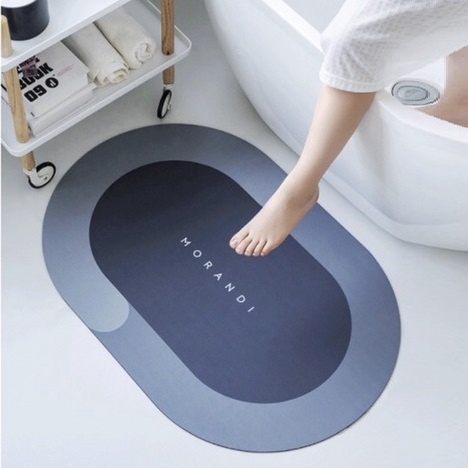 Thảm Lau Chân Hút Nước Siêu Thâm Để Nhà Tắm Phòng Khách KT 60x40cm