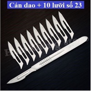 10 lưỡi dao số , dao mổ khám dao dán tem 11 | 23