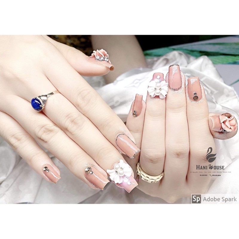 Nơ nhún đính chai 9k/1b SHOP NAIL HUYỀN ANH