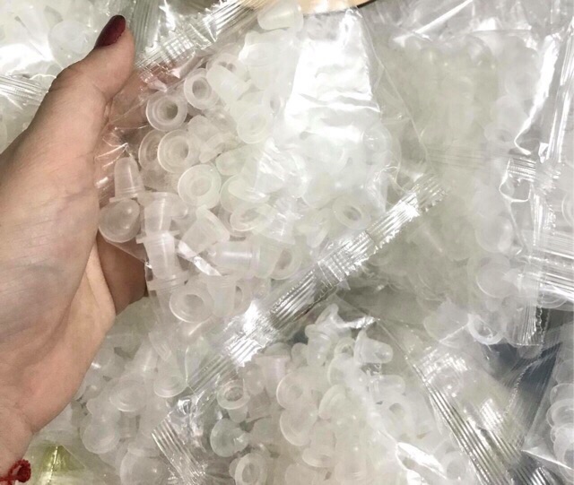 Hũ Nhựa - Silicon đựng mực xăm