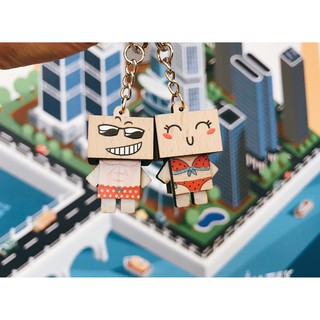 Móc khóa danbo in màu siêu ấn tượng
