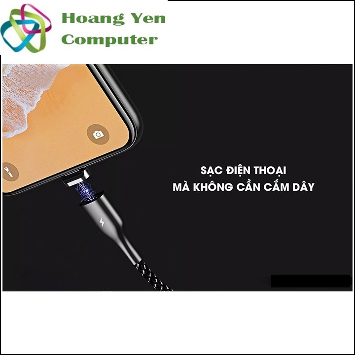 Cáp Sạc Nhanh MICRO USB Remax RC-158M Đầu Nam Châm Hít Dài 1M Cho Android - BH 1 Năm - Hoàng Yến Computer