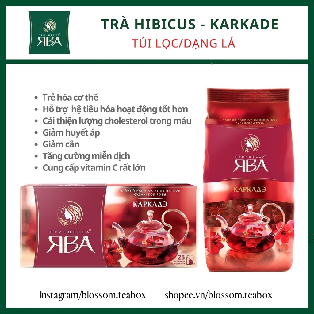 Trà Hibiscus  - Karkade