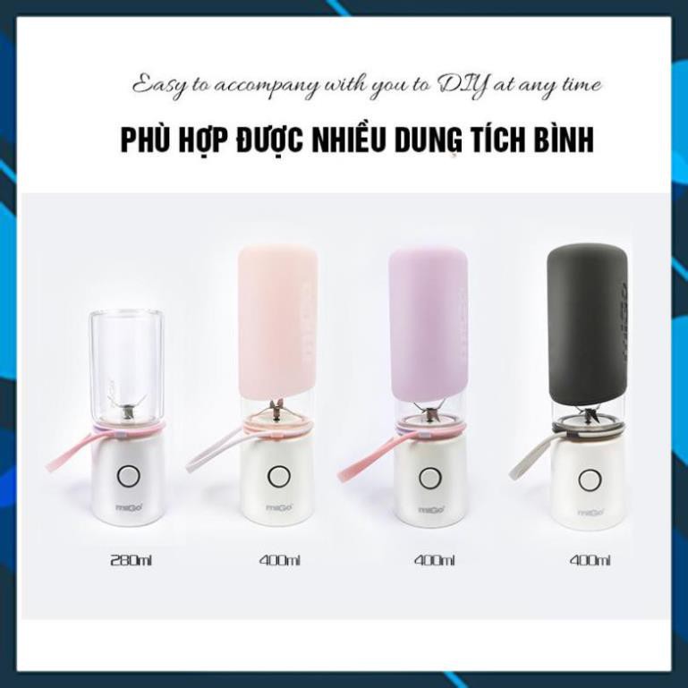 Máy xay sinh tố cầm tay KẾT HỢP bình nước MIGO dung tích 400ml - PIN khỏe - Thiết kế thông minh, tiện lợi CT167