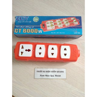Ổ cắm 4 chịu tải 8000w EKIT
