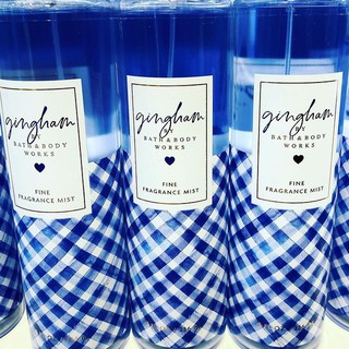 [Body mist] Xịt thơm Bath and Body Works - Gingham