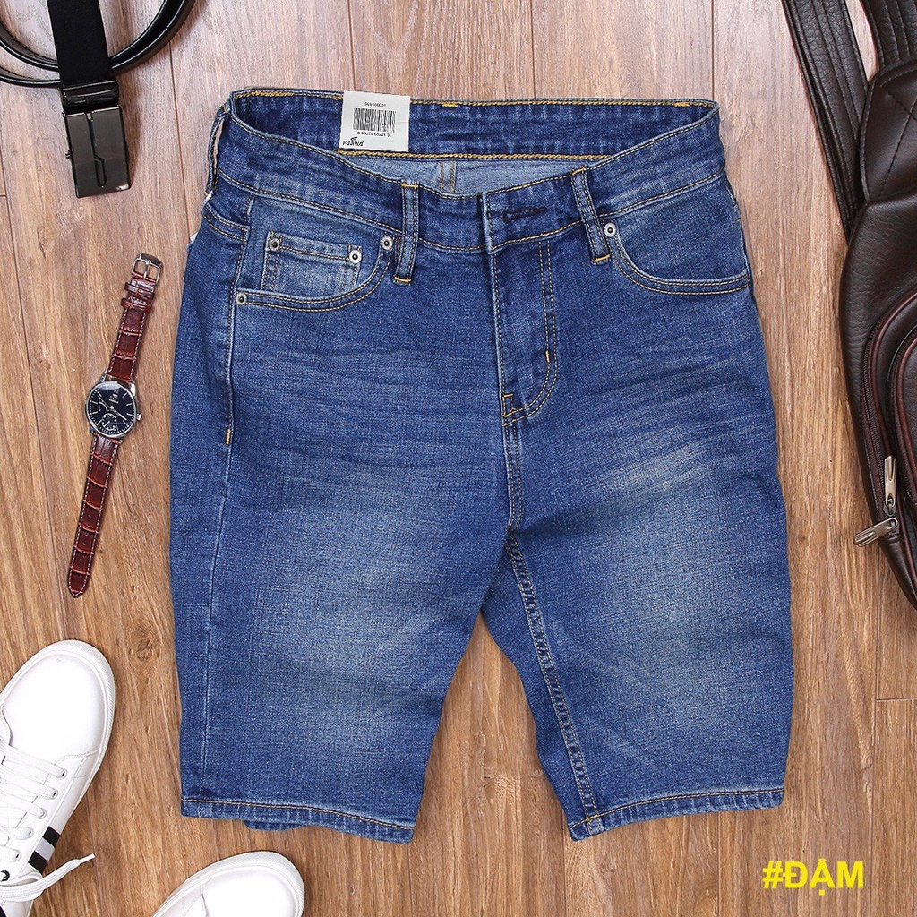 Short Jean Nam Cao Cấp FUJIWA - SH. Quần Jean Có Thun Co Giãn, Mặc Rất Thoải Mái. Size 29, 30, 31, 32, 34 (52kg - 84kg)