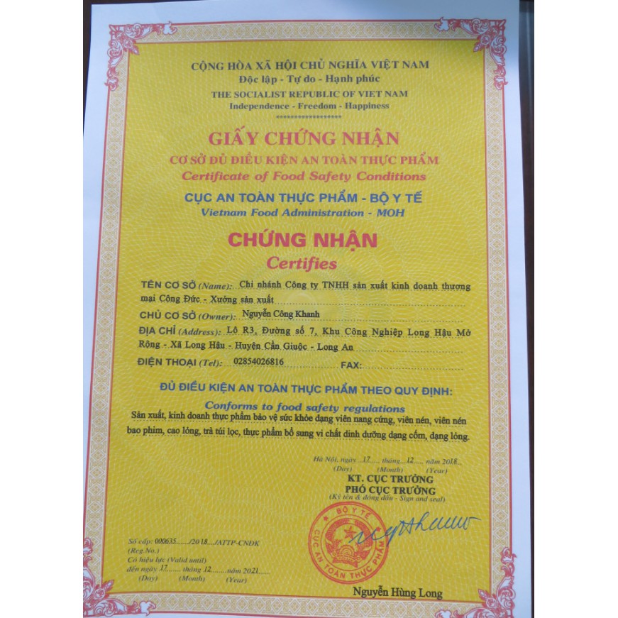 Viên uống Thanh Huyết Nhiệt Công Đức - Giúp giải độc gan thận
