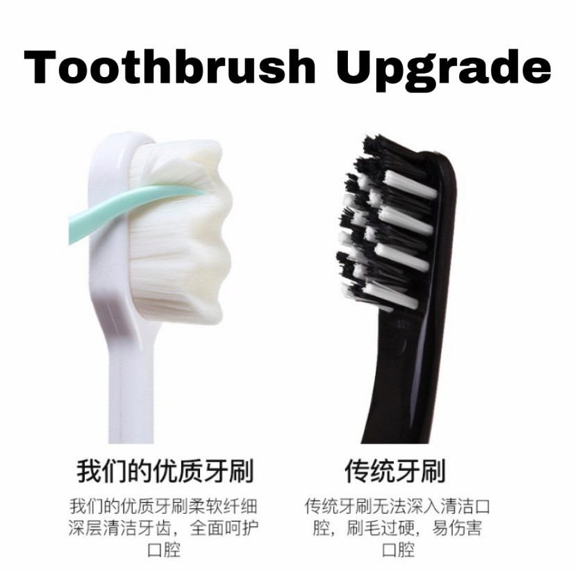 [Hàng mới về] Bàn chải đánh răng 12000 lông mềm mại màu sắc dành cho người lớn trẻ em