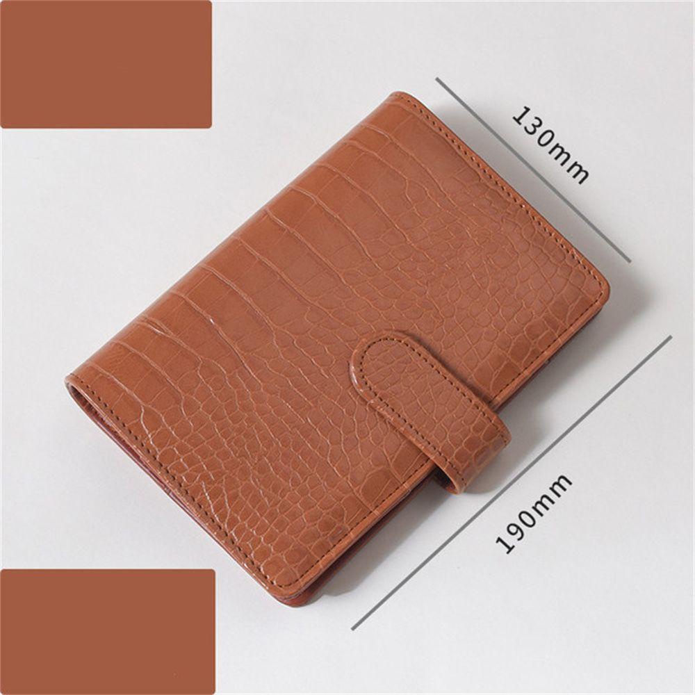 LLOYD Ốp Lưng Da PU Họa Tiết Da Cá Sấu Cho Notebook 6 Ring A6