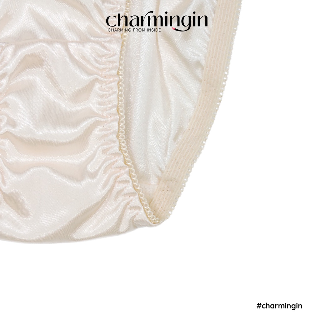 Quần lót satin mềm mịn lưng ren co giãn size M-L - QLST0022