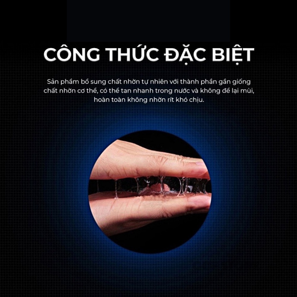 Gel bôi trơn OLO tăng khoái cảm 7ml gốc nước tiện lợi an toàn cho da SACUCO BT001