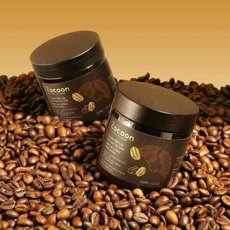 Cà Phê Đắk Lắk Tẩy Da Chết Toàn Thân Cocoon Dak Lak Coffee Body Polish 200ml