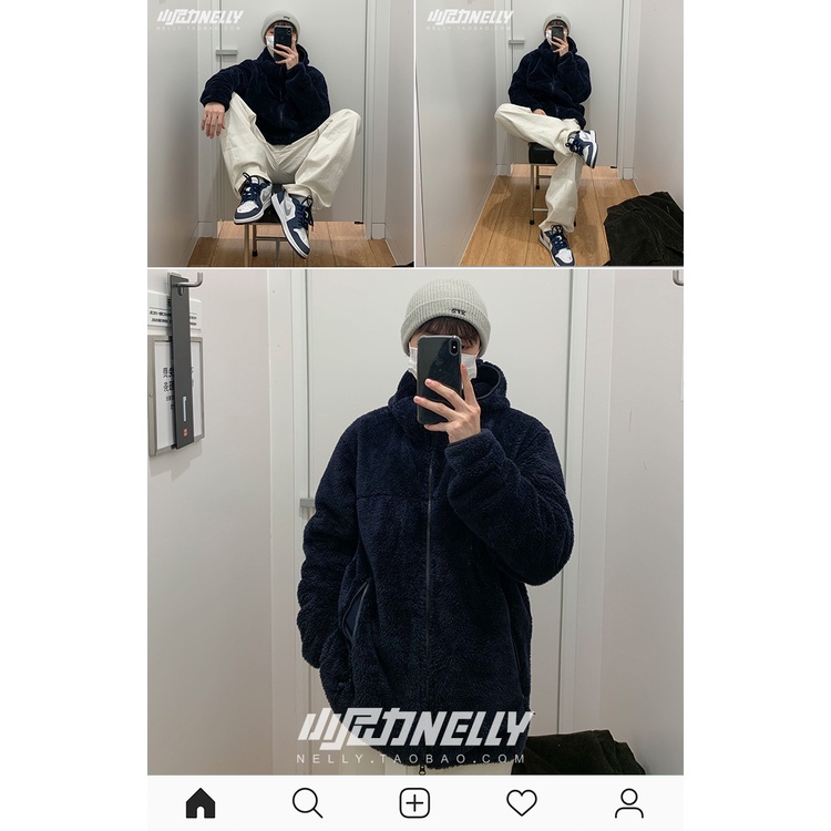 [SẴN] Áo khoác lông Nelly unisex mẫu mới 2021 mã 037 | BigBuy360 - bigbuy360.vn