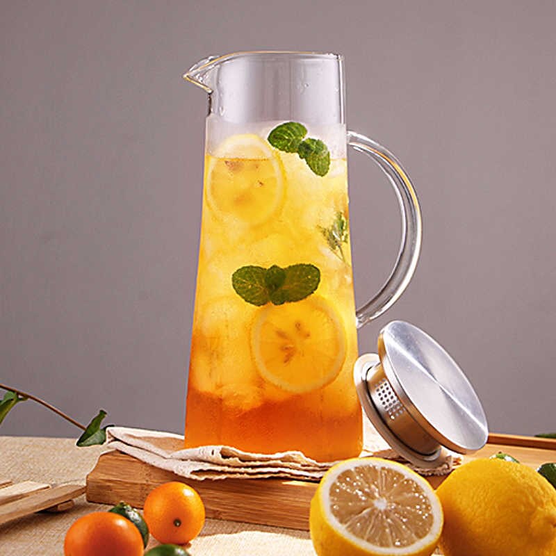 BÌNH THỦY TINH CHỊU NHIỆT BOROSILICATE KHÔNG CHÌ DUNG TÍCH 1500ML