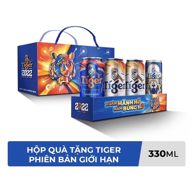 Hộp quà tặng bia Tiger phiên bản giới hạn